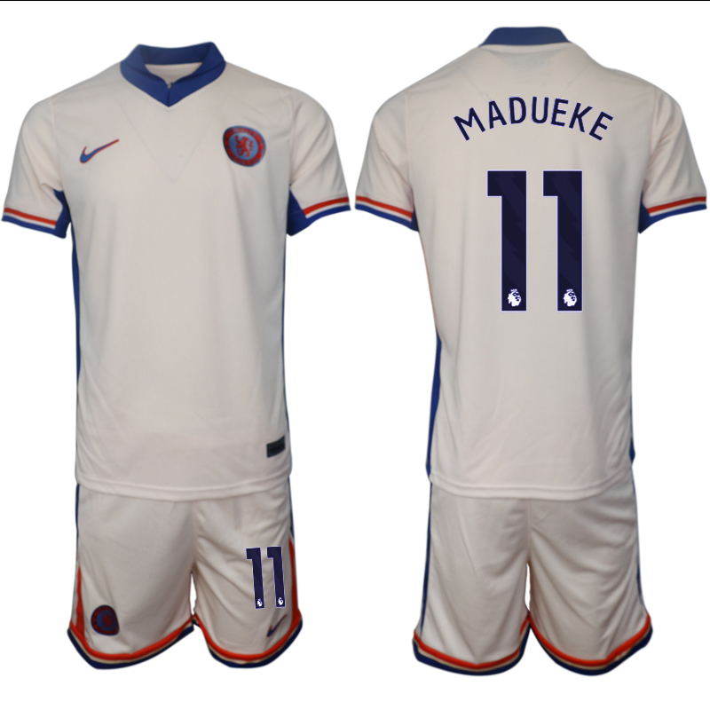 Men 2024-2025 Club Chelsea away Cream #11 Soccer Jersey->chelsea jersey->Soccer Club Jersey